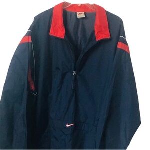 Nike Mini Center Swoosh Pullover Anorak Windbreaker Jacket XL Men's